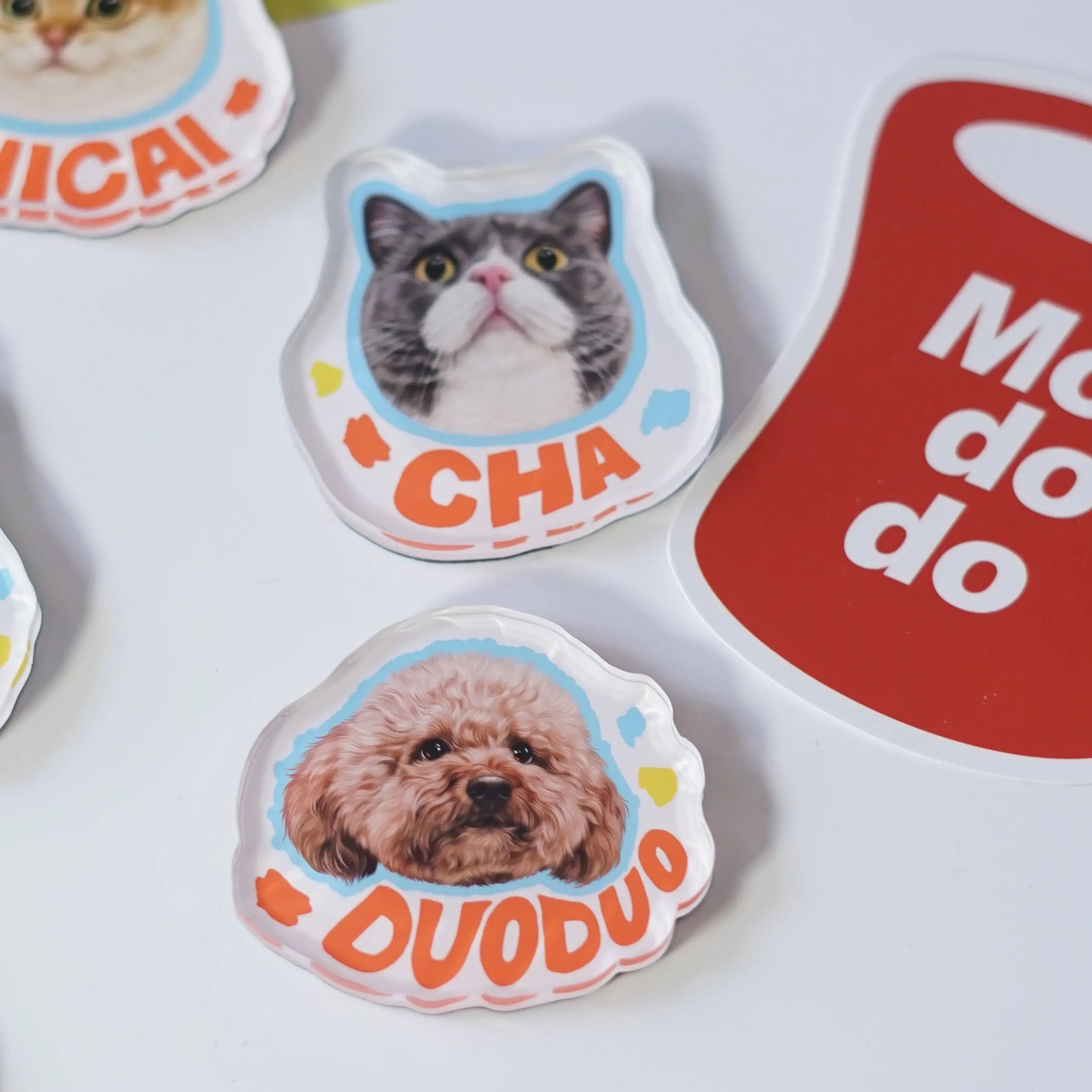 Custom dog fridge magnets - Pup Treasure