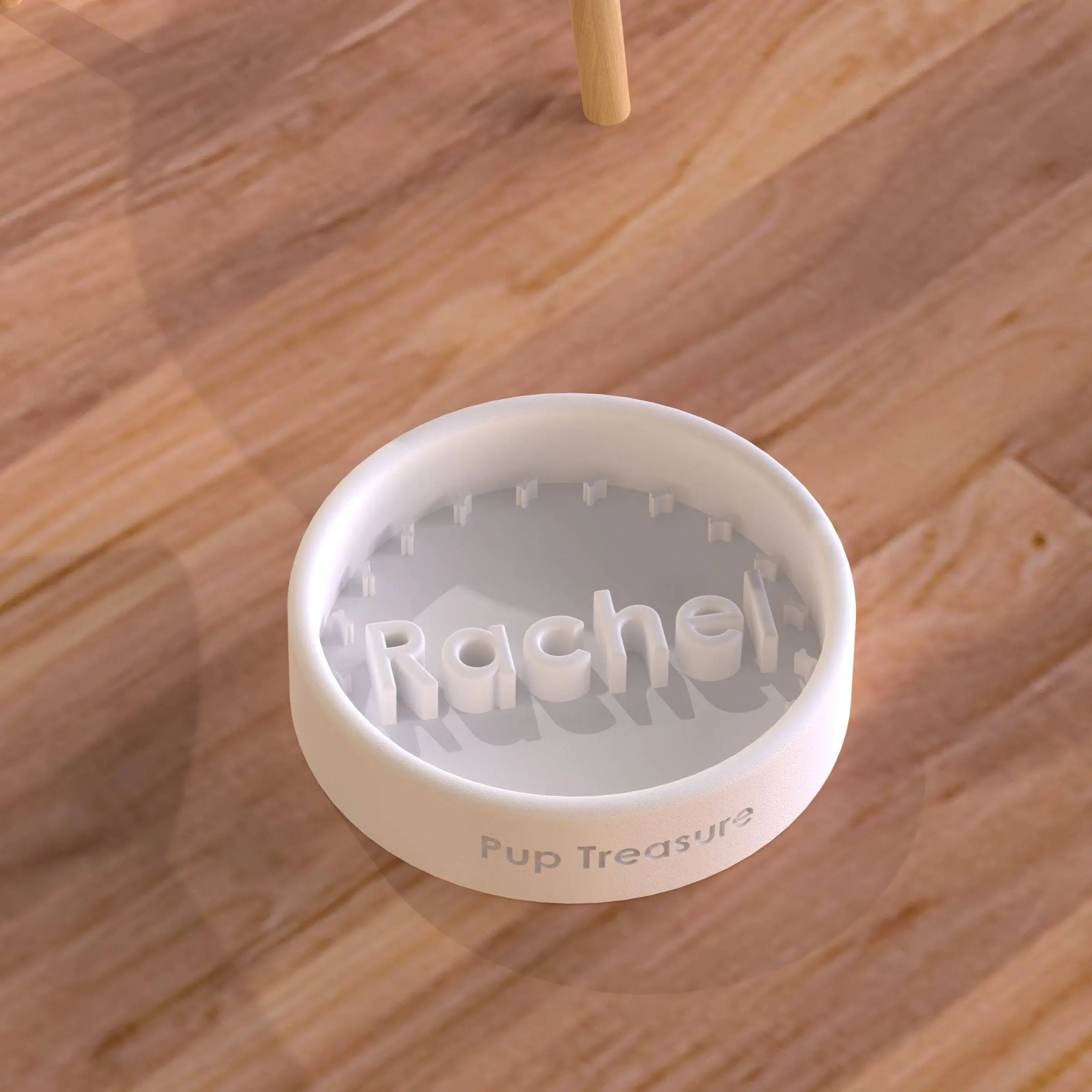 Personalised dog bowls slow feeder | Bone - Pup Treasure